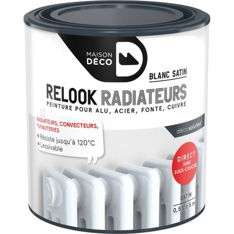 Pintura para radiadores MAISON DECO blanco satinado 0,5 l MAISON DECO