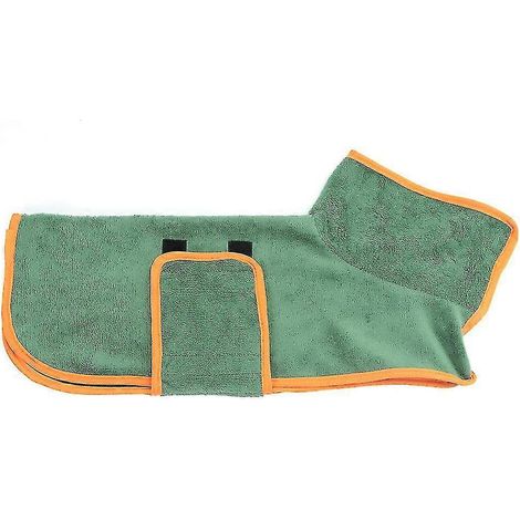Toalla absorbente para perros, bata de secado rápido, lujosa toalla para secar perros para el baño y viajes a la playa, bata de microfibra para gatos. (1/5)