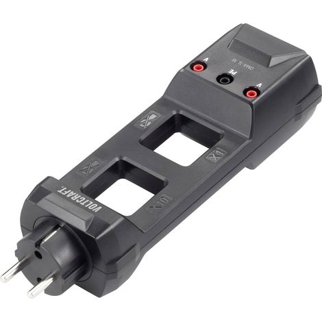 VOLTCRAFT DMA-1L 16 Prise adaptateur - gris foncé (1/6)