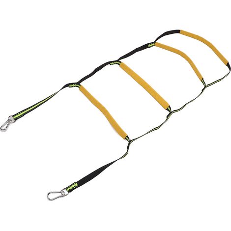 Échelle suspendue pliable pour la maison, salon de beauté, bains publics, piscine, échelle en caoutchouc, échelle de corde, échelle suspendue pliable, échelle gonflable pour jeux aquatiques, échelle d (1/5)
