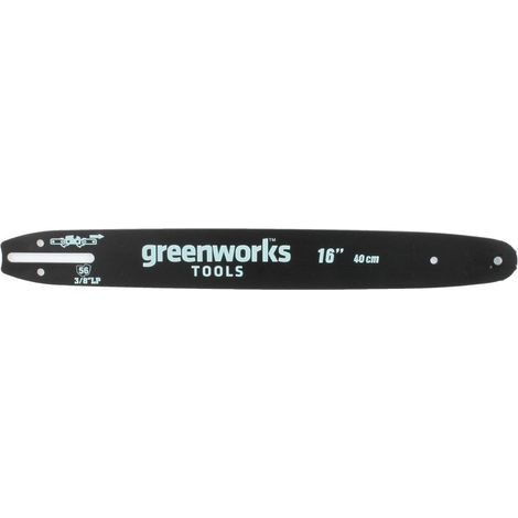 Rail de guidage pour tronçonneuse Greenworks ACS-40BAR-GW 16'' 40 cm