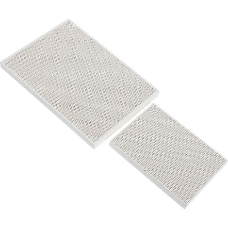 Plaque de Soudure en Nid D'abeille Quartz 2pcs pour Bijoux et Métaux, Haute Résistance Thermique et Isolation, Réparation de Bijoux (1/5)