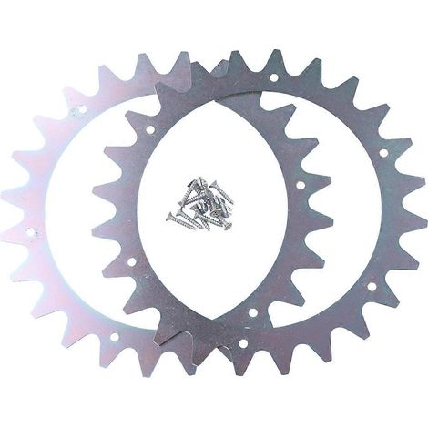 Accessoires pour tondeuse : goujons de roue de traction de 205 mm pour robot Worx Landroid (1/4)