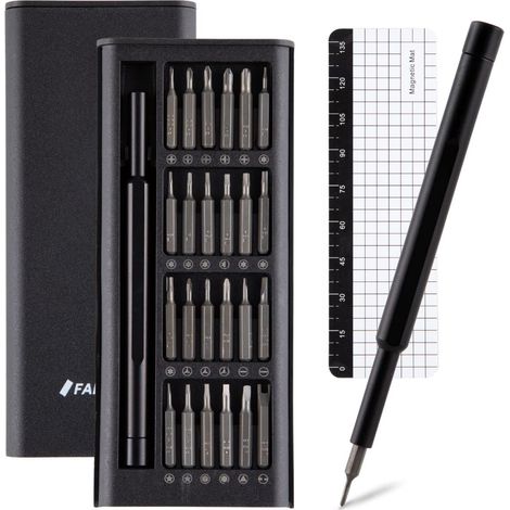 Kit Tournevis de precision, Set Outils avec Torx T2 T3 T4 T5 T6 T8 T9 T10, Etoile P2 P5, Triwing Y000, etc, pour Smartphone, Laptop, PC, Lunettes, Montre, etc (1/5)