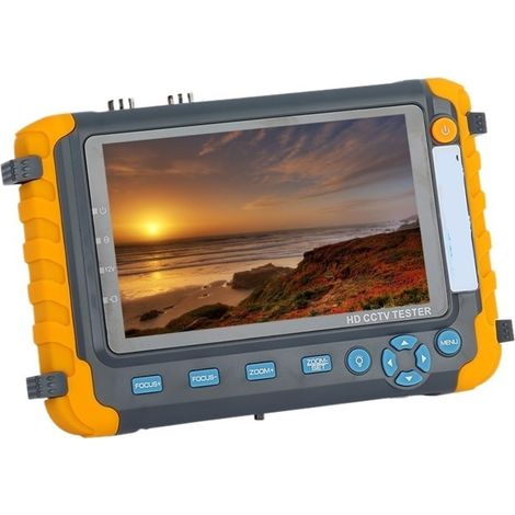Testeur de vidéosurveillance, Moniteur 5.0 Pouces CVBS 8MP AHD/CVI/TVI, testeur de caméra 4 en 1, testeur IV8W, Portable, Prise en Charge de l'entrée PTZ VGA (1/5)