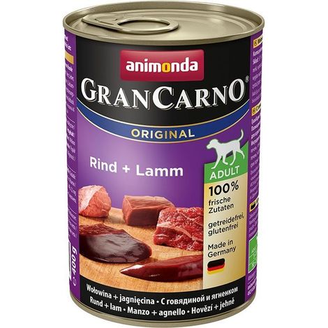 Konzerva Animonda Gran Carno Adult hovädzie a jahňa 400g (1/2)
