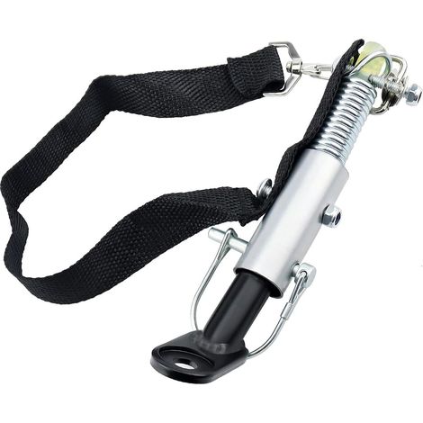 Conector de acoplamiento para remolque de bicicleta de alta resistencia (negro). (1/5)
