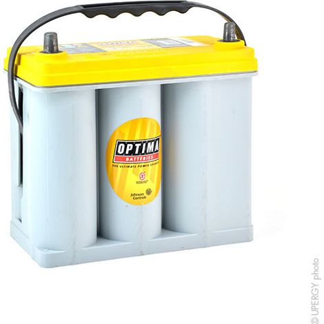 Optima - Batterie démarrage haute performance Optima YellowTop YT S 2.7J DUAL 12