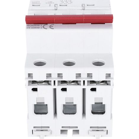 Leitungsschutzschalter GYM8-C45, 3-polig, 400 V AC, Nennstrom 40 A/50 A/63 A (1/5)