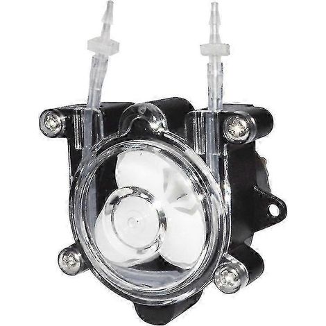 Pompe péristaltique à haut débit, pompe doseuse miniature 12V, pompe à tuyau péristaltique, compatible avec les pompes à liquide pour aquarium de laboratoire. (1/4)