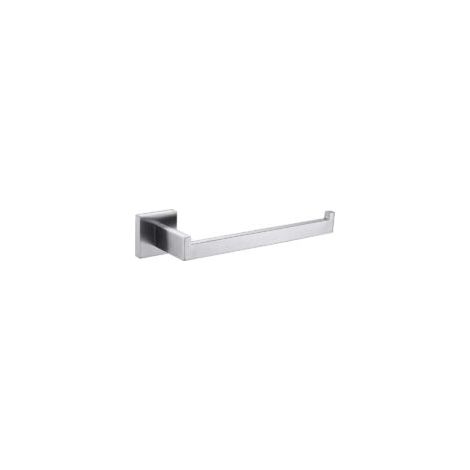 Toallero de pared de acero inoxidable, apto para baño y cocina, níquel cepillado - Crezuo (1/4)