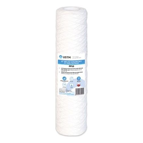 Inserto de polipropileno de 10" y 50 µm (cuerda)