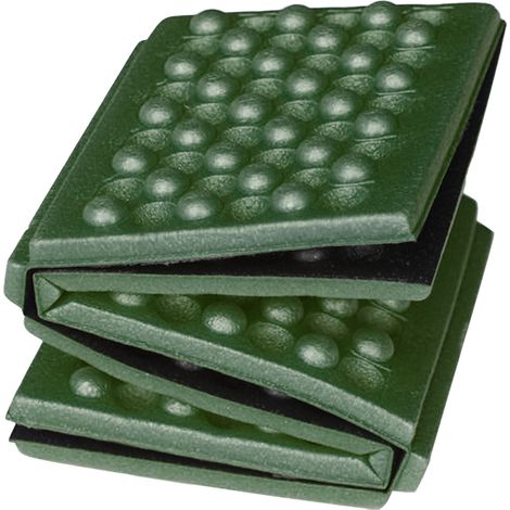 Tapis de mousse pliable pour randonnée, siège pliant portatif OD Green 39x28.5cm, coussin de sol léger pour camping et pique-nique. (1/5)