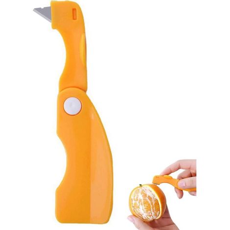 einfach zu bedienende Orangenschäler – Enthält einen Orangenschäler – Multifunktionaler Orangenschäler für die Küche (1/4)