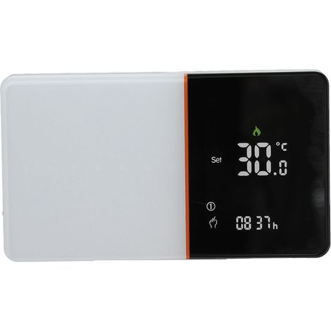 5A LCD-Haushaltsthermostat für Warmwasserheizungen, Doppelsensor, AC 95–240 V, Standard-Wasserversion BHT-005GA (1/5)
