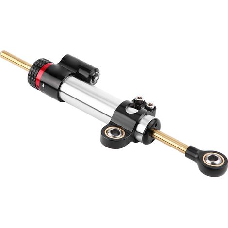 Guidon amortisseur universel en aluminium pour moto MT10 MT-07 MT09, stabilisateur de direction court, kit antidérapant, pièce de rechange (1/5)