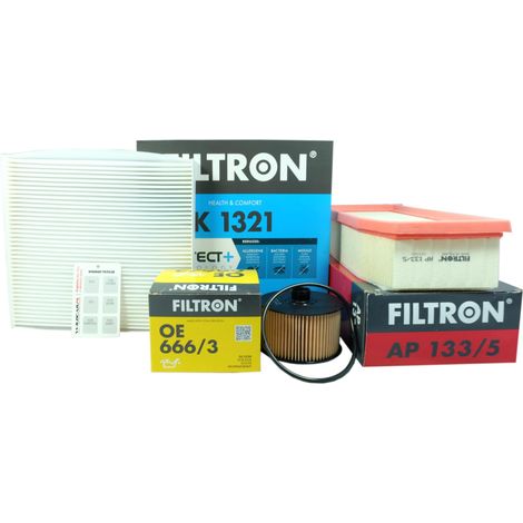 3x Filter Dacia Logan II Sandero II 12- 0,9 1,2 TCe