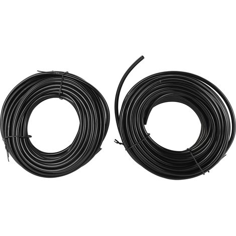 Bewässerungsset mit 30 m Schlauch, verstellbarer Düse und Tropfsystem – ideal für den Garten (1/5)