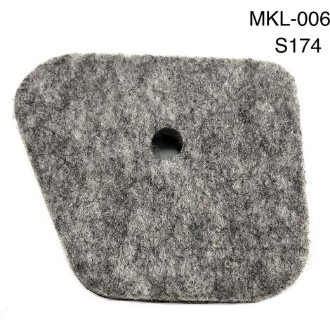 Accessory air filter sponge for carburetor, compatible with models 4180-120-1800 FS110RX FS130R FR130T.