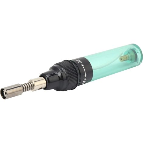 Fer à souder à gaz rechargeable au butane pur, outil portatif de soudage, 8 ml, VA-100, vert transparent (1/5)