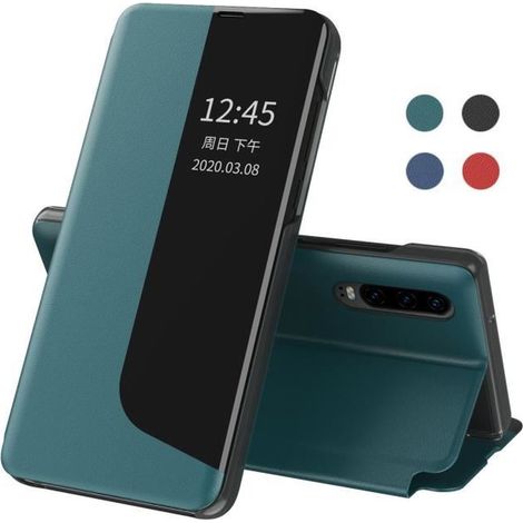 Coque Huawei P30 Pro, Housse Protection intérieure en PC en cuir Givré de Haute Qualité Case Étui Pour Huawei P30 Pro (Vert) (1/4)