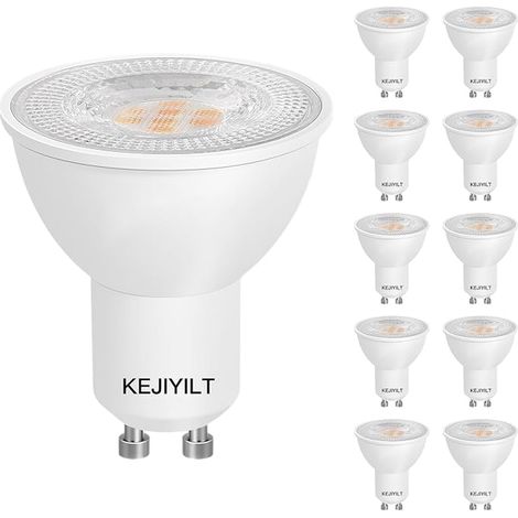 Ampoule LED GU10, 7W 4000K Blanc Neutre, 650LM, 40° MR16 Ampoule Spot, pour Lumières Encastrées, Feux de Piste, Downlights (1/4)