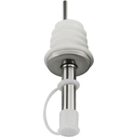 Bec verseur à vin en acier inoxydable, vente en gros d'usine, avec bouchons en silicone noir et blanc, bouchons verseurs à vin en acier inoxydable 304. (1/3)