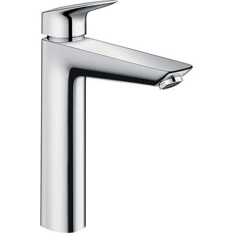 Hansgrohe Logis 190 Mitigeur lavabo, avec tirette et vidage synthétique, chromé (71090000) (1/4)