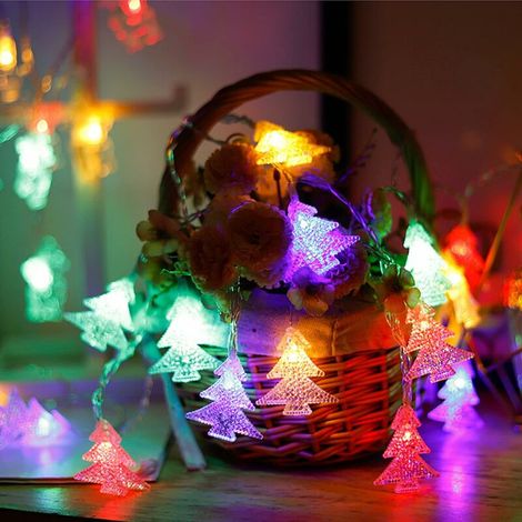 Guirlande Lumineuse Étoile,Rideau Lumineux Étoile,Noël Guirlande Lumineuse LED,Guirlande Lumineuse à LED,Guirlande Llumineuse de Noël,- Lefou (1/5)