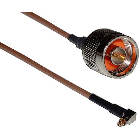 BeMatik - 20cm de câble RG-316 (Macho Lucent MC-Card/N-Femme) (1/3)