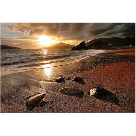 Tableau Rafailovichi Beach (1 Part) Wide - 90 x 60 cm (1/3)