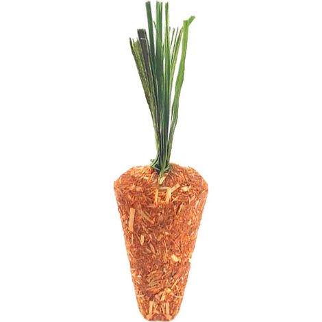 Kauspielzeug für Kaninchen, ideal für Heuleckerlis und zur Zahnreinigung
