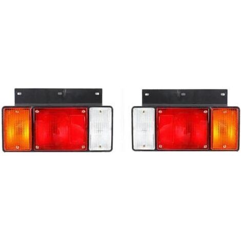 Rücklicht für Isuzu NPR ELF NPR NKR NHR NLR 1987-2022, Rücklicht, Blinker, Bremslicht, Autozubehör (Farbe: Links und Rechts)
