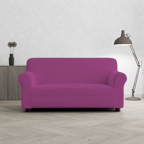 Italian Bed Linen COPRIDIVANO BIELASTICO PIU BELLO Fucsia 2 Posti (1/4)