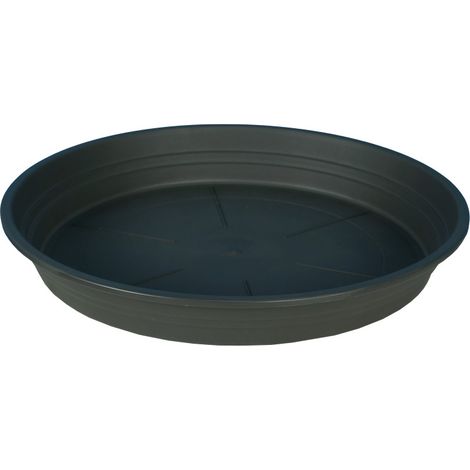 Soucoupe Ronde D40cm - H5,4cm - Noir - Fabrication Française - Livraison gratuite (1/2)