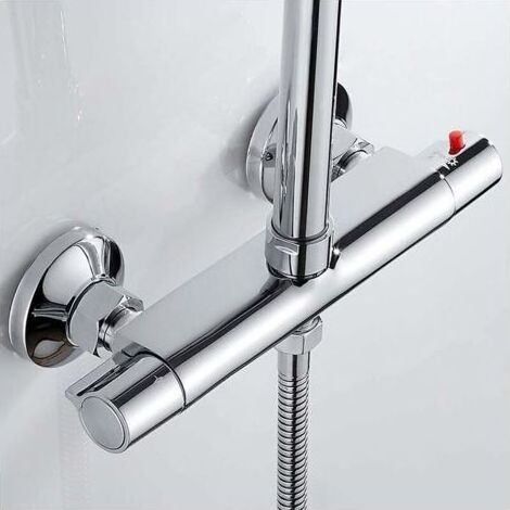 mitigeur-thermostatique-de-douche-2-sorties-haute-et-basse-laiton-chrome-surface-lisse-anti-calcaire-butee-de-securite-38c-227067797 (1/5)