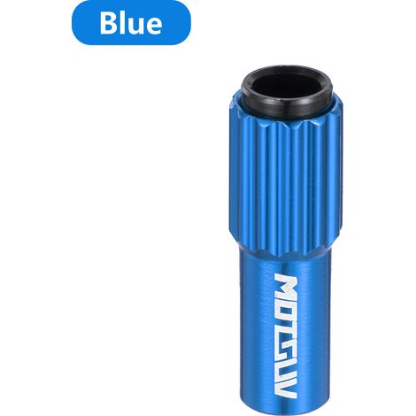 Vis de réglage fin bleue Vis de réglage fin de gamme pour le réglage des dérailleurs avant et arrière de vélo (1/5)