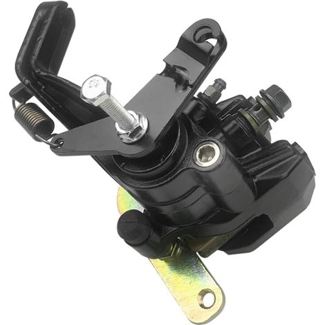 Étrier de frein arrière pour Banshee 350 YFZ350 Warrior 350 YFM350X Wolverine 350 YFM350FX Raptor 660R YFM660R avec frein de stationnement avec plaquettes de frein (1/5)