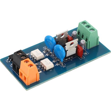 Relais SSR 2 canaux sans contact, isolation optoélectronique, protection RC, carte amplificatrice pour automate PLC, AC 8-230V, module de commutation silencieux. (1/5)