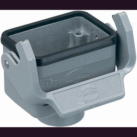 [NEUWERTIG] B-Ware Harting Kupplungsgehäuse Gehäuse Verbinder 09300061750 grau (1/2)