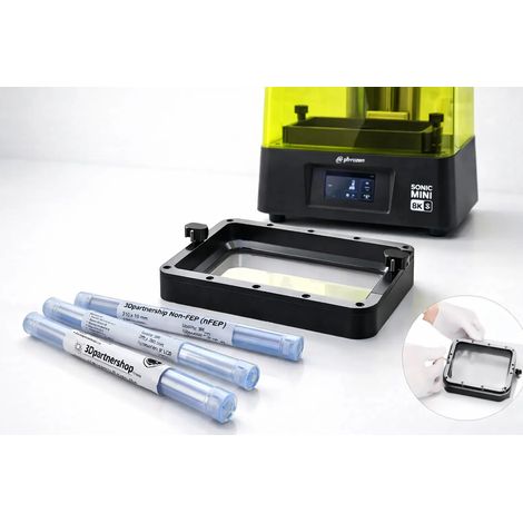 Feuille FEP 100 µm pour Phrozen Sonic Mini 8K/S (1/2)