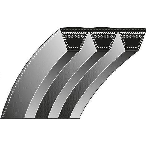 Correa dentada cortacésped SCAG 048202 048202A