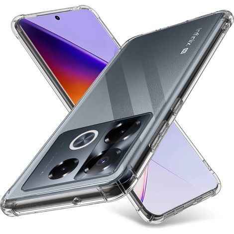 Schutzhülle für Infinix Note 40 Pro Plus, stoßfest, transparent (1/5)
