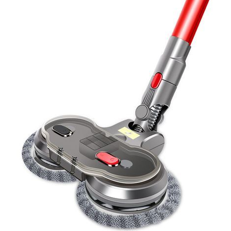 Brosse de nettoyage Turbo motorisée compatible pour Dyson V7 V8 V10 V11polissage sol marbre bois y compris chiffon en microfibre (1/5)