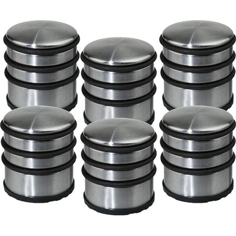 6er-Set Türstopper – Robust & Praktisch – Edelstahl