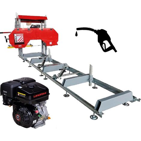ASERRADERO HORIZONTAL A GASOLINA SIERRA CINTA 3658x25x0,9 HOLZMANN BBS550SMART-G (1/5)