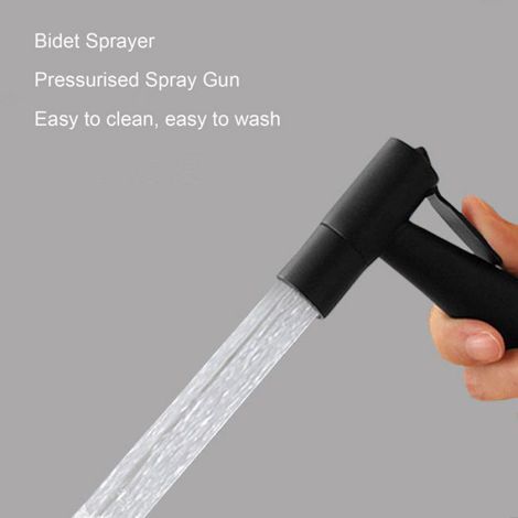 Pulvérisateur Bidet - Acier Inoxydable 201 - Pour Salle De Bain Et Toilettes - Lot De 4 Pièces (1/5)