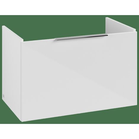 Villeroy & Boch Architectura - Mobiletto da lavabo, 75x47x44 cm, 1 cassetto, bianco B89200VS