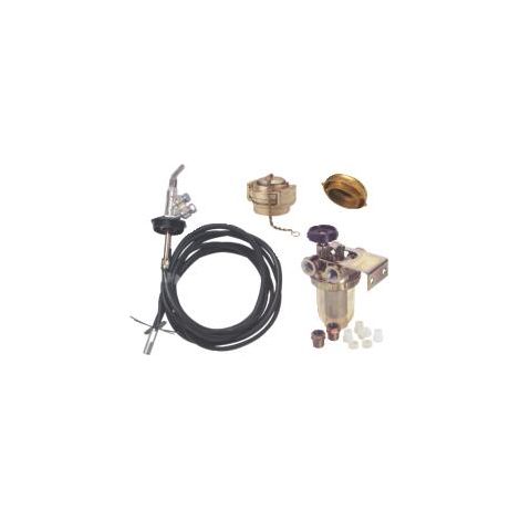 Ensemble pour cuve fioul servo bloc (cuivre inclus)