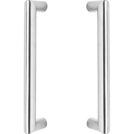 Poignées de porte droites Gripon Acier inoxydable 32cm - 0035.433512 (1/2)